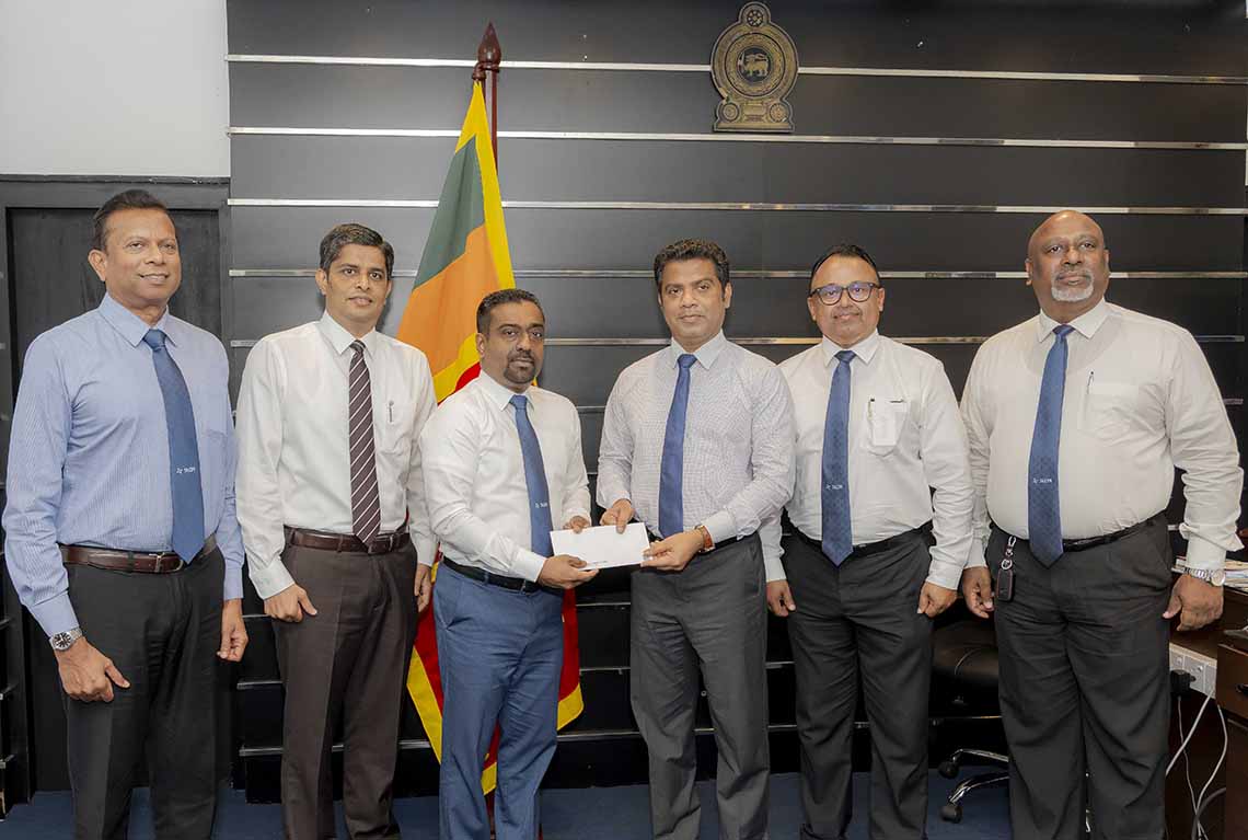 Sri Lanka Chamber of the Pharmaceutical Industry donates Rs. 50 million to ‘Rebuilding Sri Lanka’ Fund